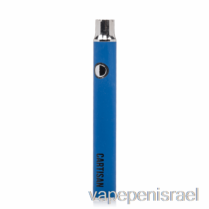 לחצן Vape Israel Cartisan חד פעמי Vv 350 510 סוללה כחולה